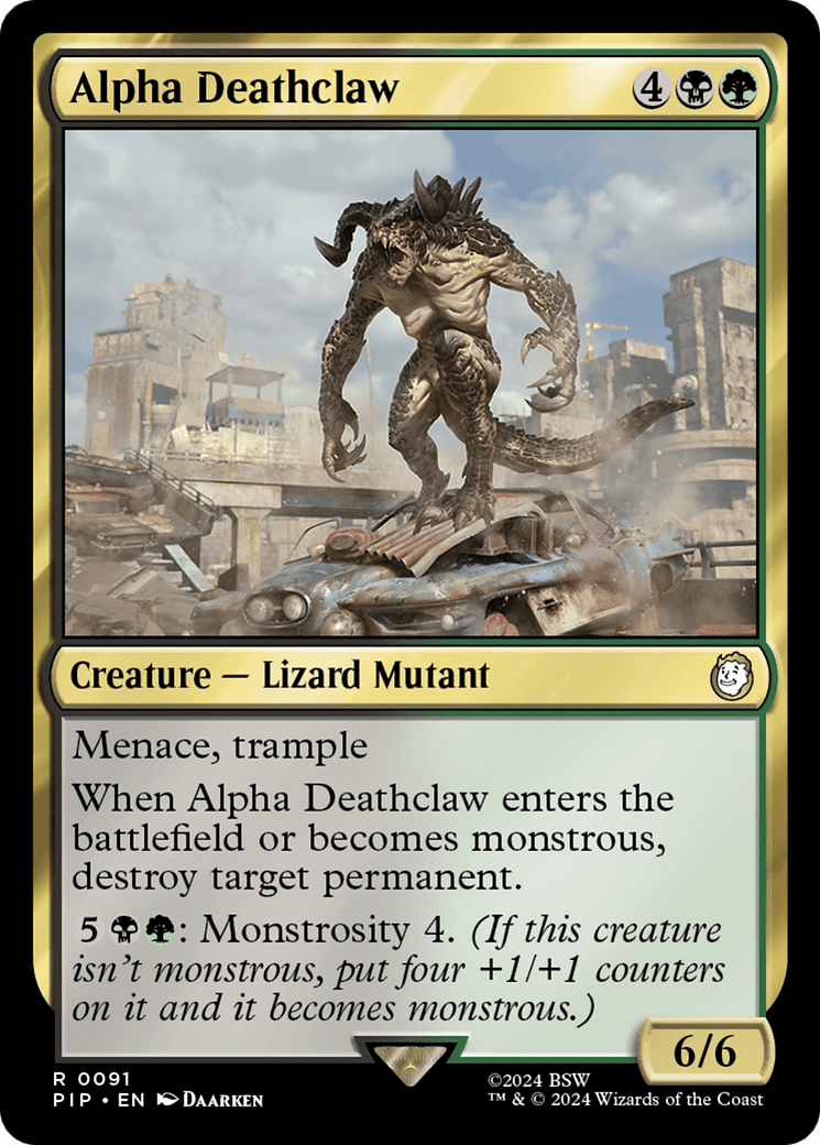 Alpha Deathclaw [Fallout] MTG Single Magic: The Gathering  | Multizone: Comics And Games