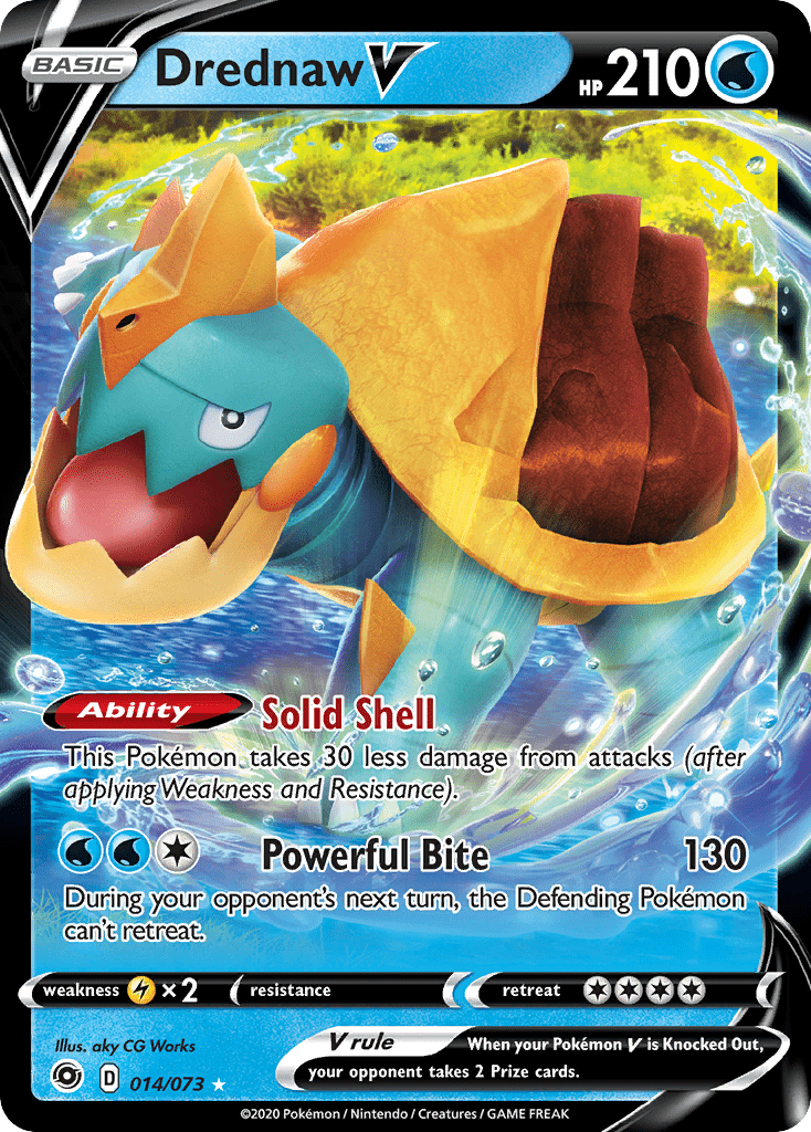 Drednaw V (014/073) [Sword & Shield: Champion's Path] Pokemon Single Pokémon  | Multizone: Comics And Games