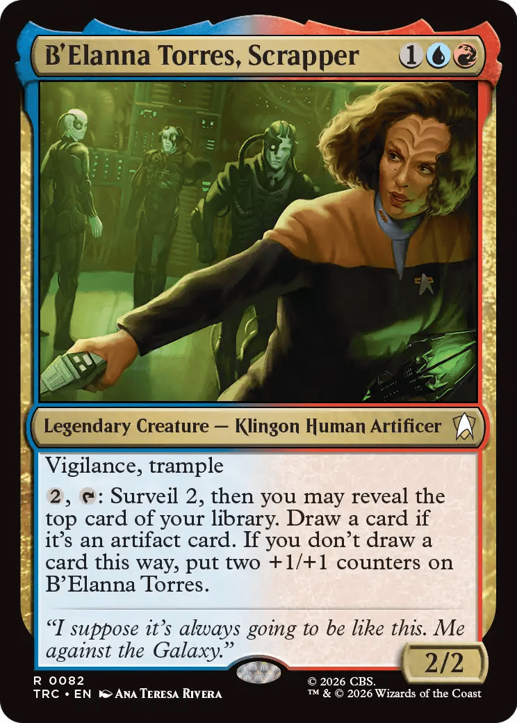 B'Elanna Torres, Scrapper [Star Trek Commander] MTG Single Magic: The Gathering  | Multizone: Comics And Games