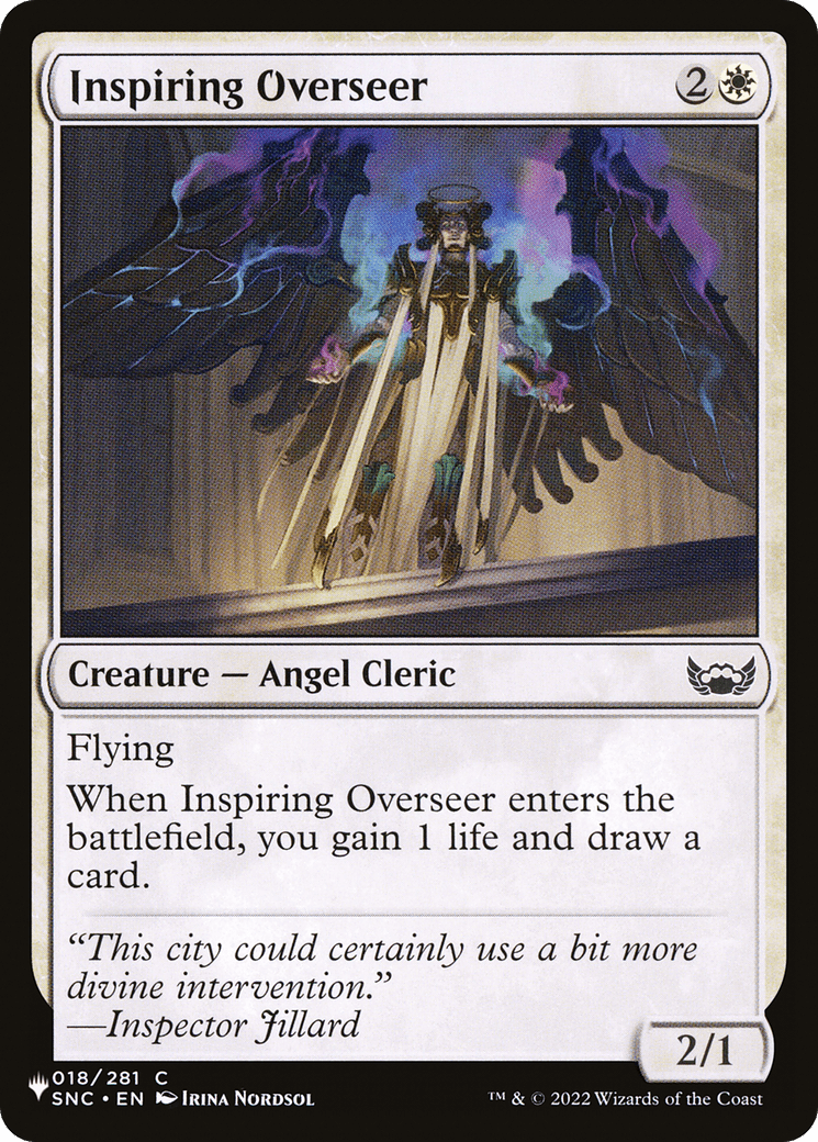 Inspiring Overseer [The List] MTG Single Magic: The Gathering  | Multizone: Comics And Games