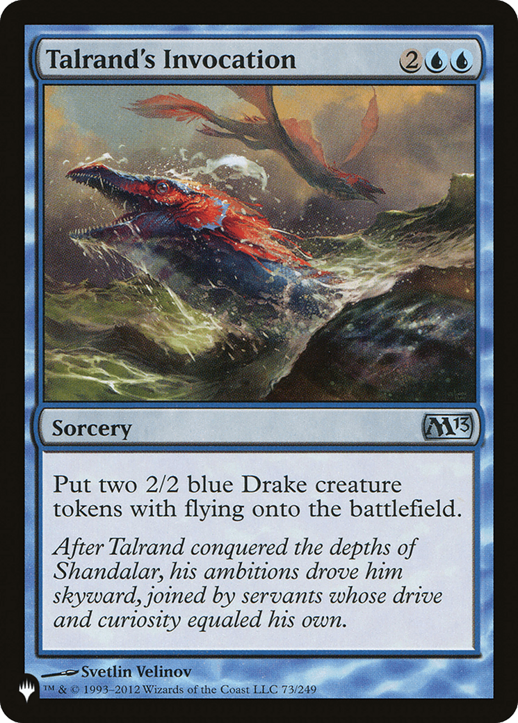 Talrand's Invocation [The List] MTG Single Magic: The Gathering  | Multizone: Comics And Games