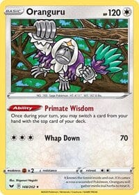 Oranguru (148/202) (Theme Deck Exclusive) [Sword & Shield: Base Set] Pokemon Single Pokémon  | Multizone: Comics And Games