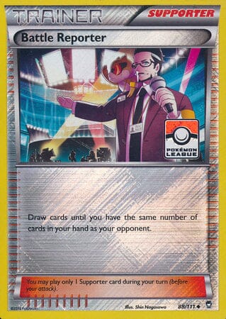 Battle Reporter (88/111) (League Promo) [XY: Furious Fists] Pokemon Single Pokémon  | Multizone: Comics And Games