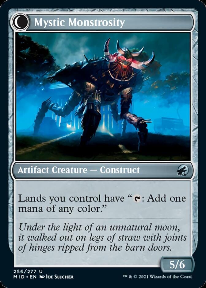 Mystic Skull // Mystic Monstrosity [Innistrad: Midnight Hunt] MTG Single Magic: The Gathering  | Multizone: Comics And Games