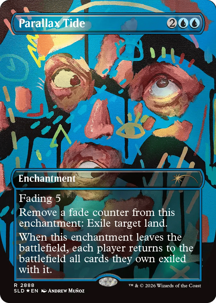 Parallax Tide [Secret Lair Drop Series] MTG Single Magic: The Gathering  | Multizone: Comics And Games