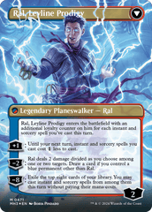 Ral, Monsoon Mage // Ral, Leyline Prodigy (Borderless) (Textured Foil) [Modern Horizons 3] MTG Single Magic: The Gathering  | Multizone: Comics And Games