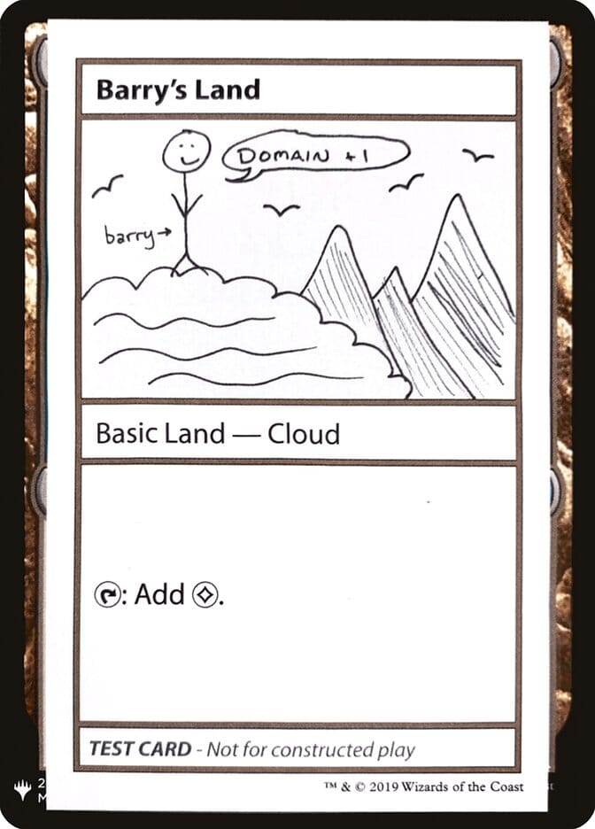 Barry's Land [Mystery Booster Playtest Cards] MTG Single Magic: The Gathering  | Multizone: Comics And Games