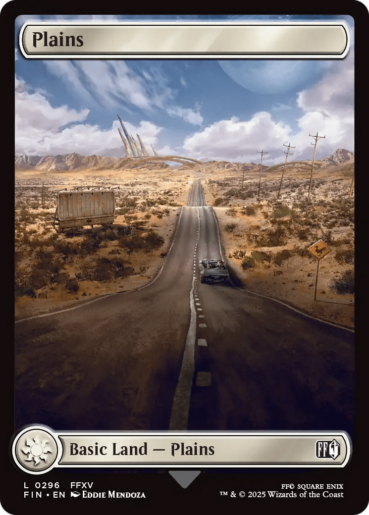 Plains (0296) [FINAL FANTASY] MTG Single Magic: The Gathering  | Multizone: Comics And Games