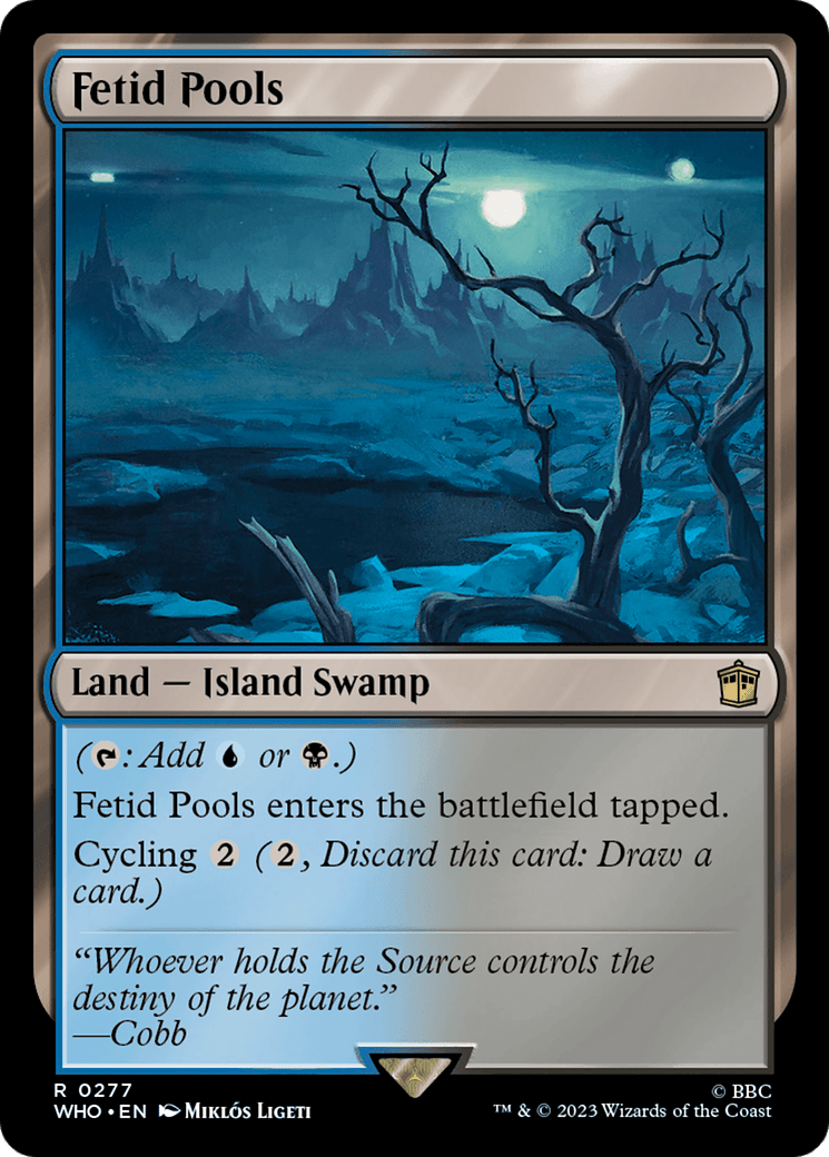 Fetid Pools [Doctor Who] MTG Single Magic: The Gathering  | Multizone: Comics And Games