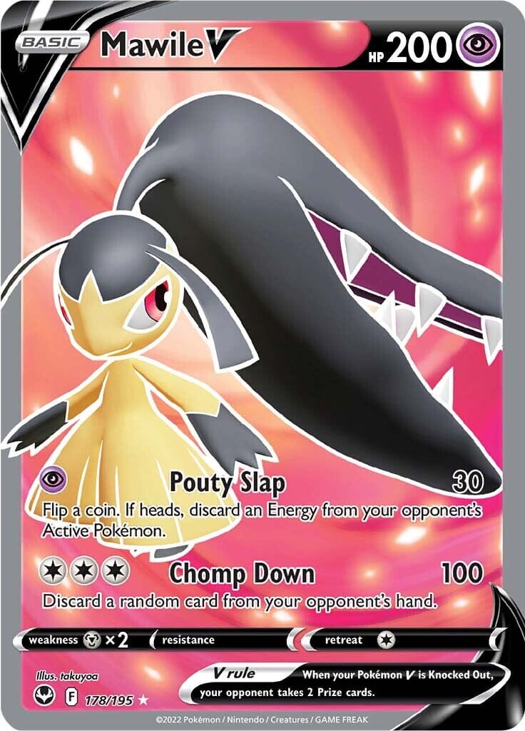 Mawile V (178/195) [Sword & Shield: Silver Tempest] Pokemon Single Pokémon  | Multizone: Comics And Games