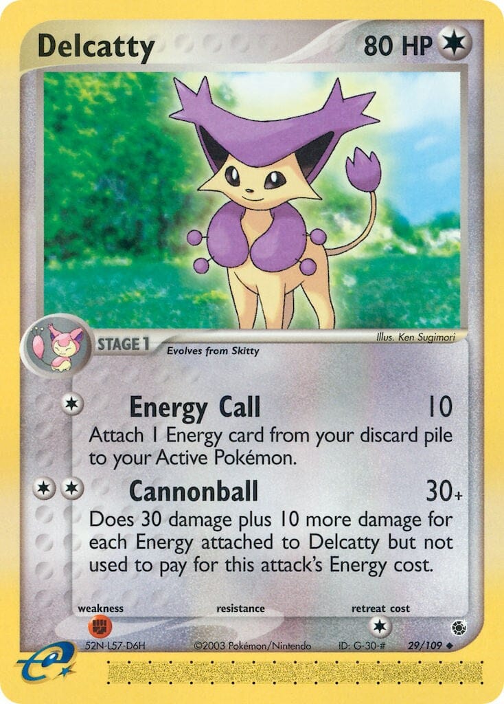 Delcatty (29/109) [EX: Ruby & Sapphire] Pokemon Single Pokémon  | Multizone: Comics And Games