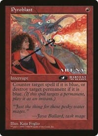 Pyroblast (4th Place) (Oversized) [Oversize Cards] MTG Single Magic: The Gathering  | Multizone: Comics And Games