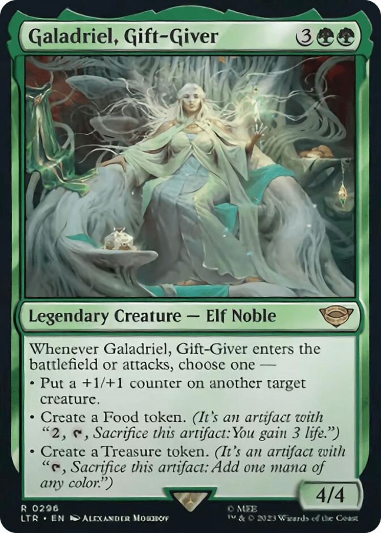 Galadriel, Gift-Giver [The Lord of the Rings: Tales of Middle-Earth] MTG Single Magic: The Gathering  | Multizone: Comics And Games