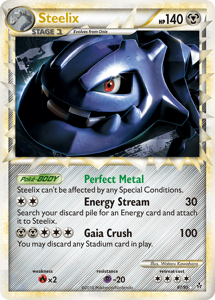 Steelix (87/95) [HeartGold & SoulSilver: Unleashed] Pokemon Single Pokémon  | Multizone: Comics And Games