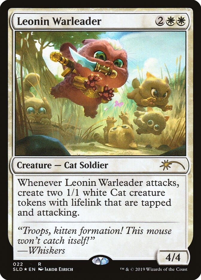 Leonin Warleader [Secret Lair Drop Series] MTG Single Magic: The Gathering  | Multizone: Comics And Games
