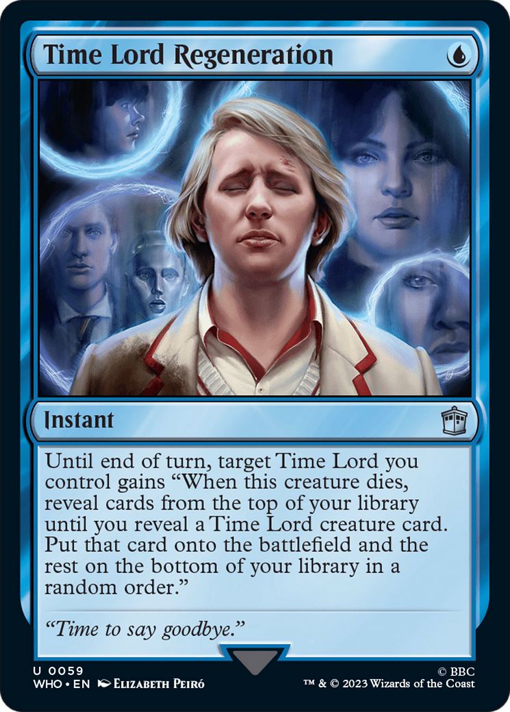 Time Lord Regeneration [Doctor Who] MTG Single Magic: The Gathering  | Multizone: Comics And Games