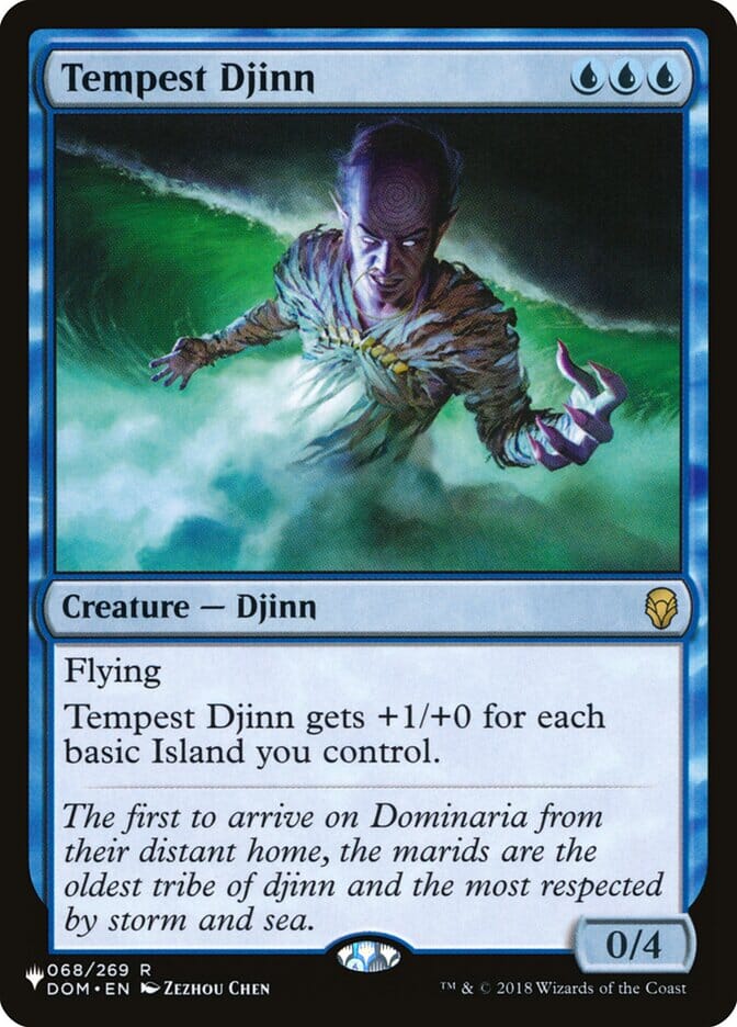 Tempest Djinn [The List] MTG Single Magic: The Gathering  | Multizone: Comics And Games