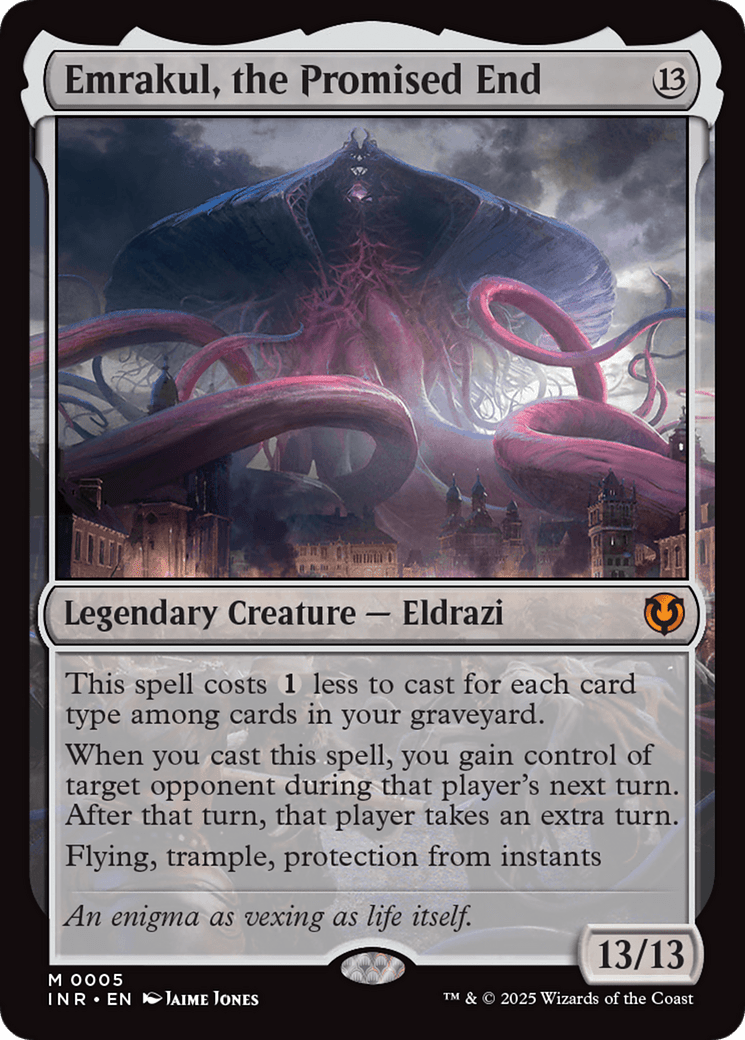 Emrakul, the Promised End [Innistrad Remastered] MTG Single Magic: The Gathering  | Multizone: Comics And Games