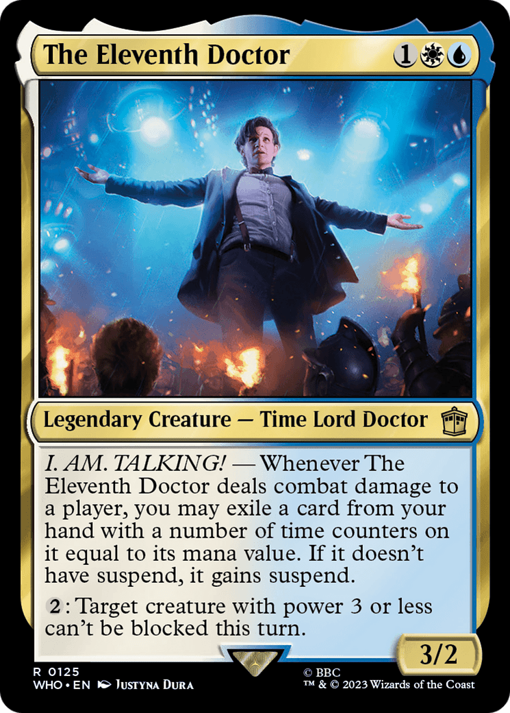 The Eleventh Doctor [Doctor Who] MTG Single Magic: The Gathering  | Multizone: Comics And Games