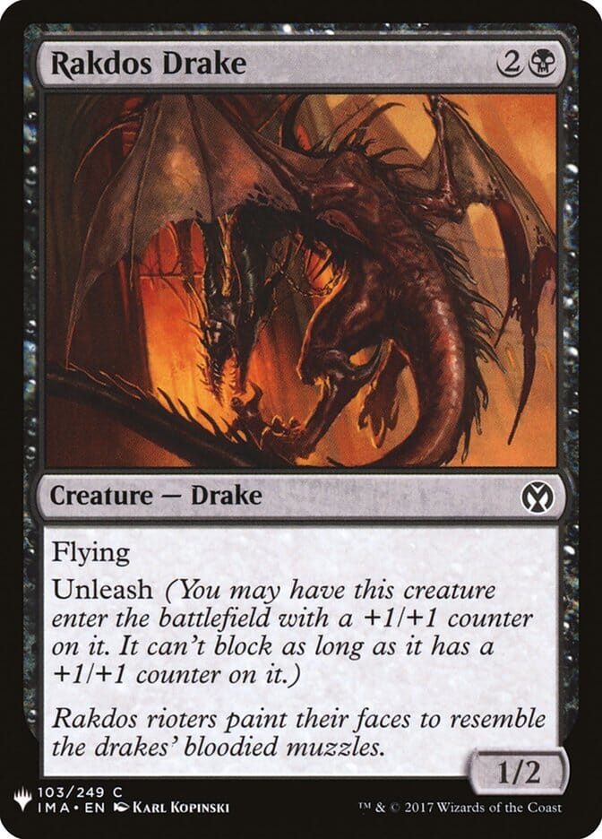 Rakdos Drake [Mystery Booster] MTG Single Magic: The Gathering  | Multizone: Comics And Games