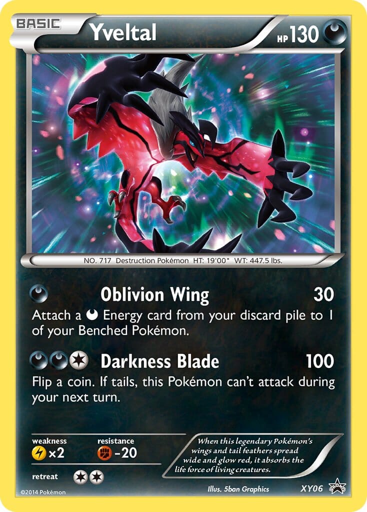 Yveltal (XY06) [XY: Black Star Promos] Pokemon Single Pokémon  | Multizone: Comics And Games