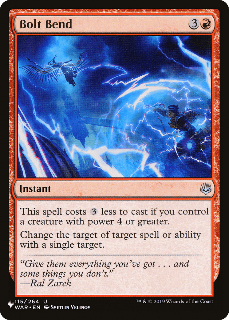 Bolt Bend [The List] MTG Single Magic: The Gathering  | Multizone: Comics And Games