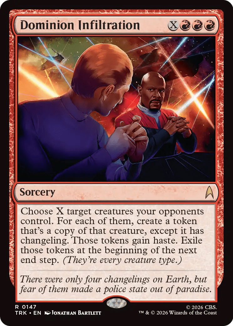 Dominion Infiltration [Star Trek] MTG Single Magic: The Gathering  | Multizone: Comics And Games