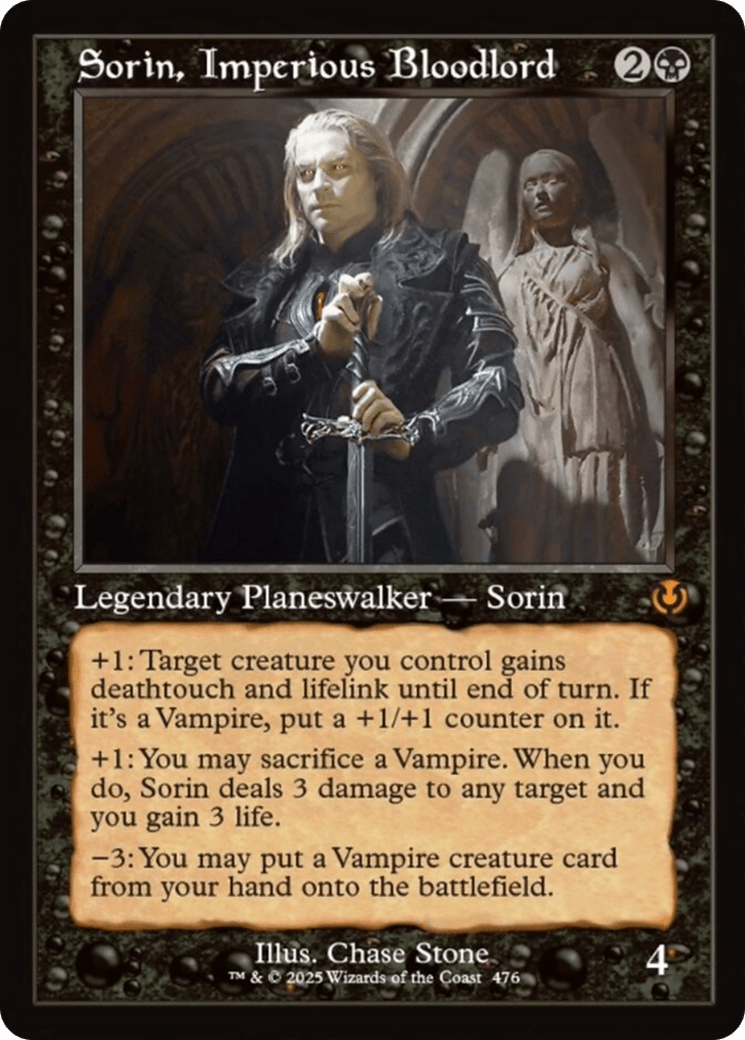 Sorin, Imperious Bloodlord (Retro Frame) [Innistrad Remastered] MTG Single Magic: The Gathering  | Multizone: Comics And Games