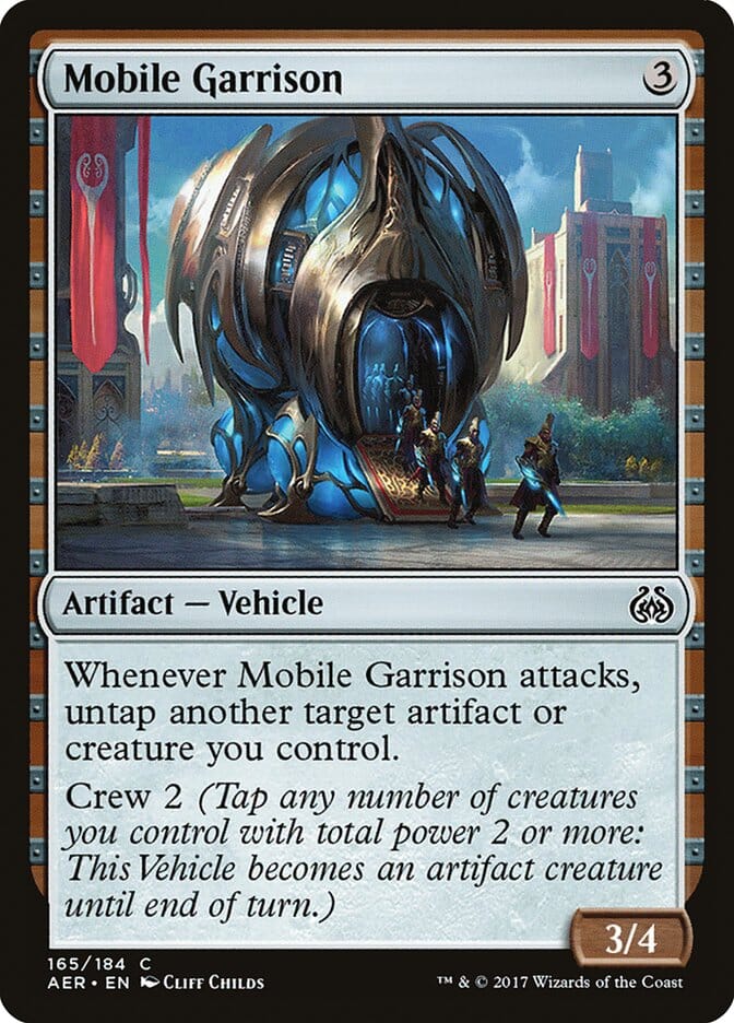 Mobile Garrison [Aether Revolt] MTG Single Magic: The Gathering  | Multizone: Comics And Games