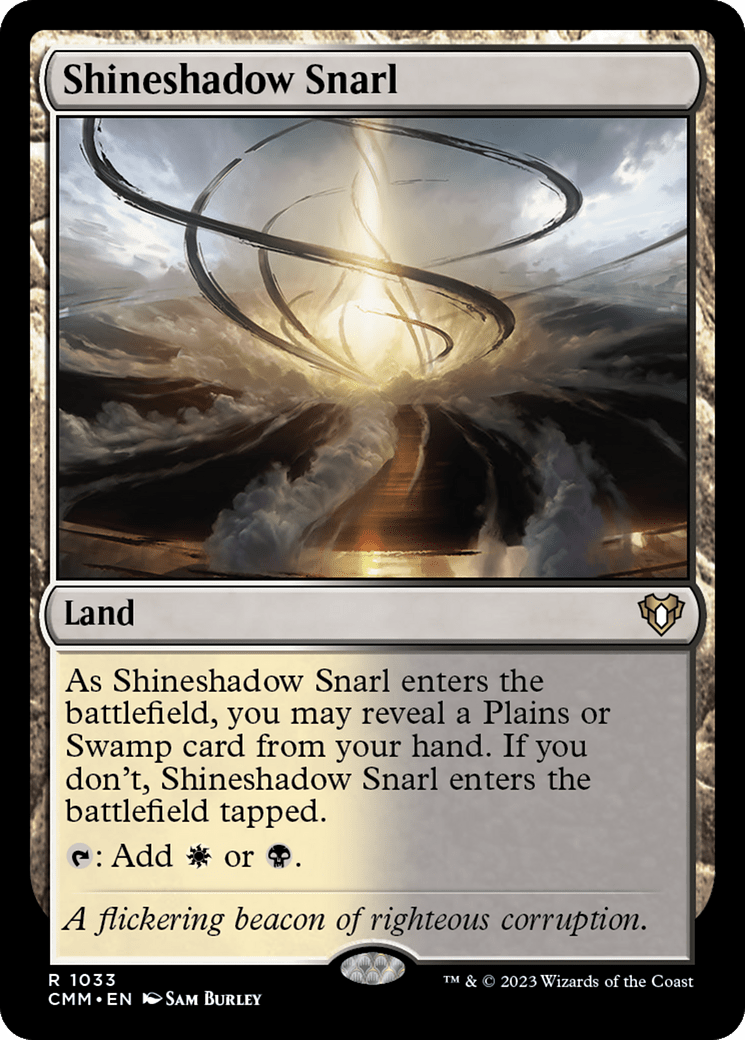 Shineshadow Snarl [Commander Masters] MTG Single Magic: The Gathering  | Multizone: Comics And Games