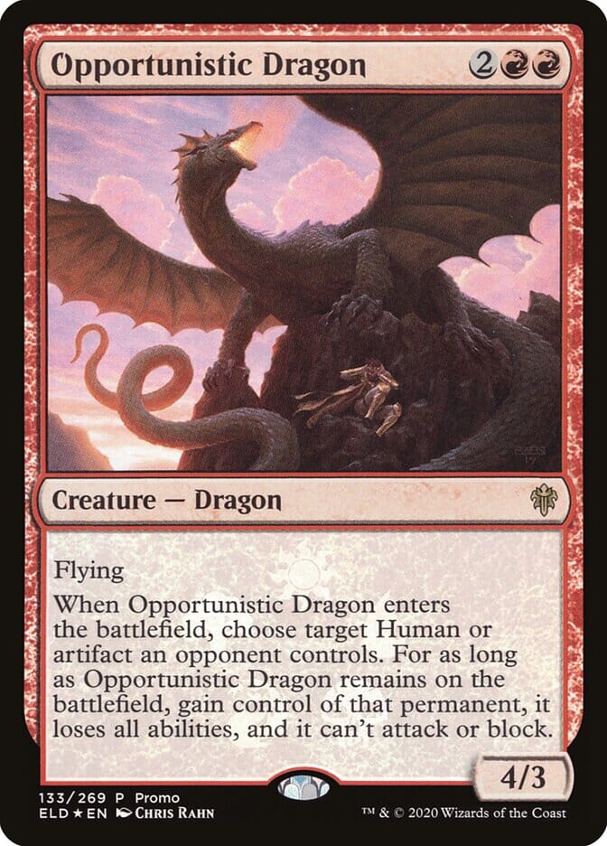 Opportunistic Dragon [Resale Promos] MTG Single Magic: The Gathering  | Multizone: Comics And Games