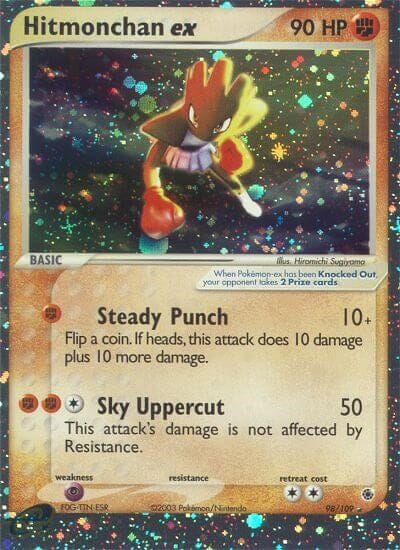 Hitmonchan ex (98/109) [EX: Ruby & Sapphire] Pokemon Single Pokémon  | Multizone: Comics And Games
