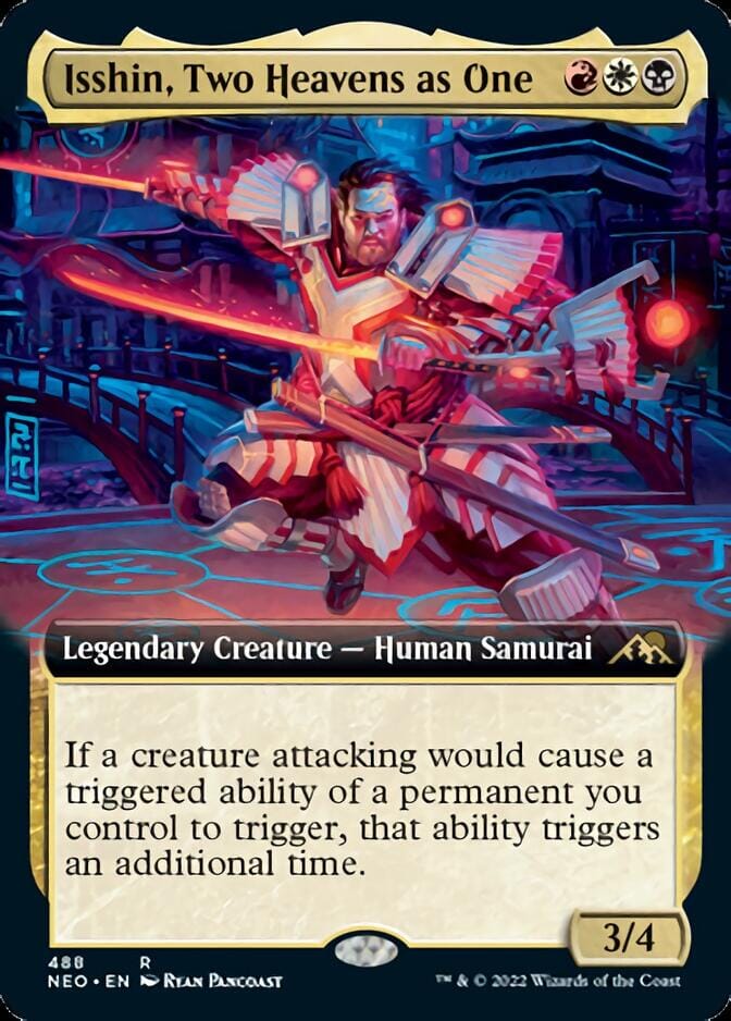 Isshin, Two Heavens as One (Extended Art) [Kamigawa: Neon Dynasty] MTG Single Magic: The Gathering  | Multizone: Comics And Games
