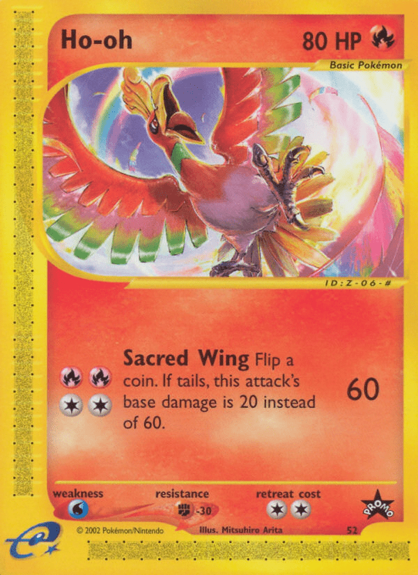 Ho-oh (52) [Wizards of the Coast: Black Star Promos] Pokemon Single Pokémon  | Multizone: Comics And Games