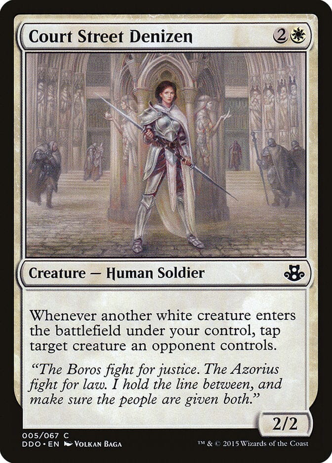 Court Street Denizen [Duel Decks: Elspeth vs. Kiora] MTG Single Magic: The Gathering  | Multizone: Comics And Games