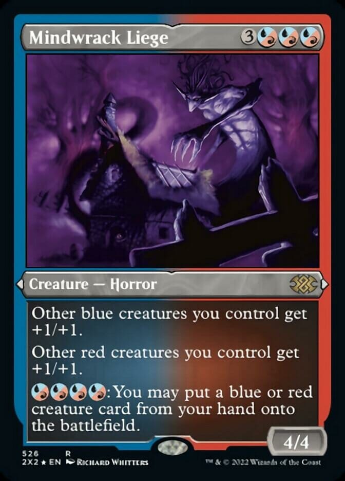 Mindwrack Liege (Foil Etched) [Double Masters 2022] MTG Single Magic: The Gathering  | Multizone: Comics And Games