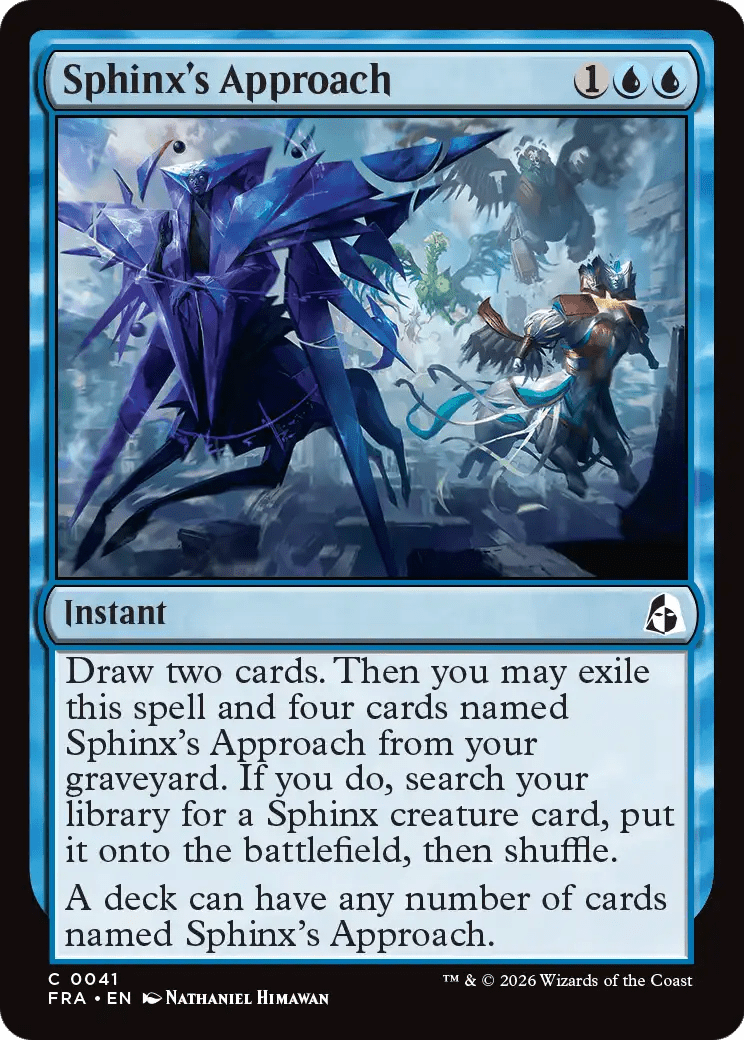 Sphinx's Approach [Reality Fracture] MTG Single Magic: The Gathering  | Multizone: Comics And Games