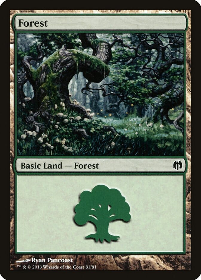 Forest (81) [Duel Decks: Heroes vs. Monsters] MTG Single Magic: The Gathering  | Multizone: Comics And Games