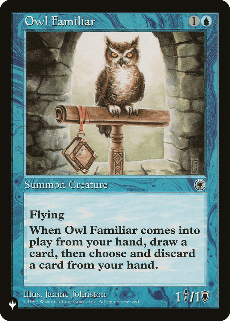 Owl Familiar [The List] MTG Single Magic: The Gathering  | Multizone: Comics And Games