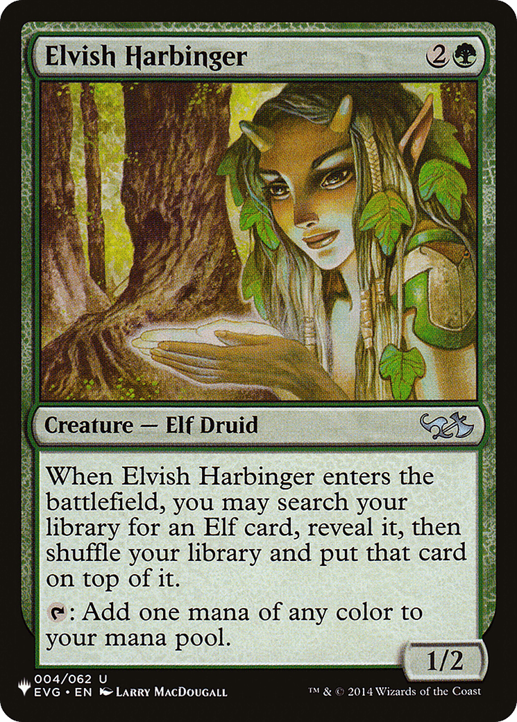 Elvish Harbinger [The List] MTG Single Magic: The Gathering  | Multizone: Comics And Games