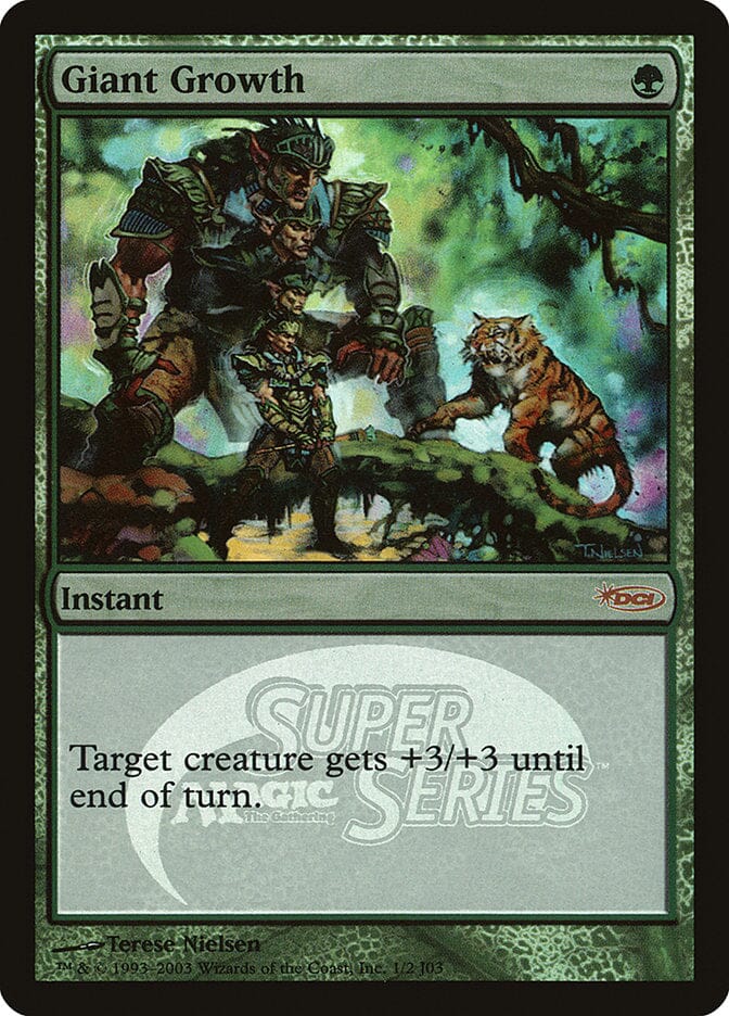 Giant Growth [Junior Super Series] MTG Single Magic: The Gathering  | Multizone: Comics And Games