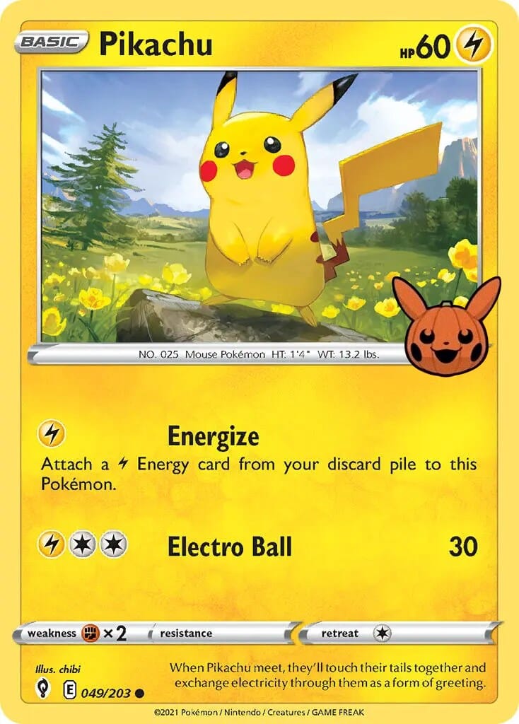 Pikachu (049/203) [Trick or Trade] Pokemon Single Pokémon  | Multizone: Comics And Games