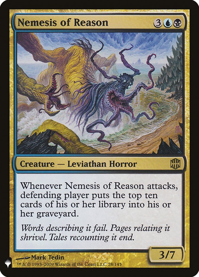 Nemesis of Reason [The List] MTG Single Magic: The Gathering  | Multizone: Comics And Games