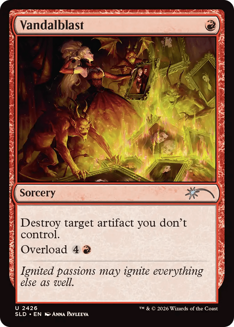 Vandalblast (2426) [Secret Lair Drop Series] MTG Single Magic: The Gathering  | Multizone: Comics And Games