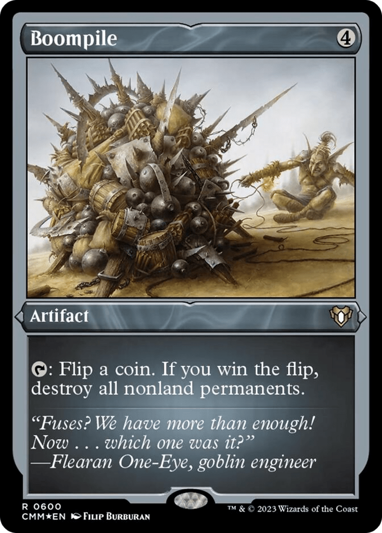 Boompile (Foil Etched) [Commander Masters] MTG Single Magic: The Gathering  | Multizone: Comics And Games