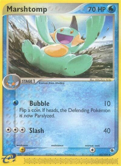 Marshtomp (40/109) [EX: Ruby & Sapphire] Pokemon Single Pokémon  | Multizone: Comics And Games