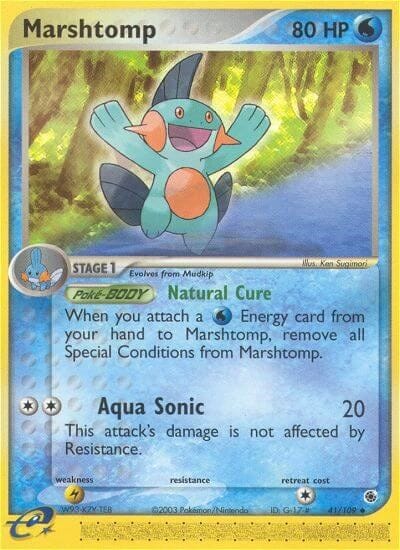 Marshtomp (41/109) [EX: Ruby & Sapphire] Pokemon Single Pokémon  | Multizone: Comics And Games