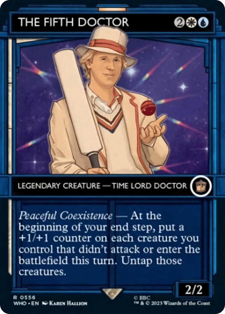 The Fifth Doctor (Showcase) [Doctor Who] MTG Single Magic: The Gathering  | Multizone: Comics And Games