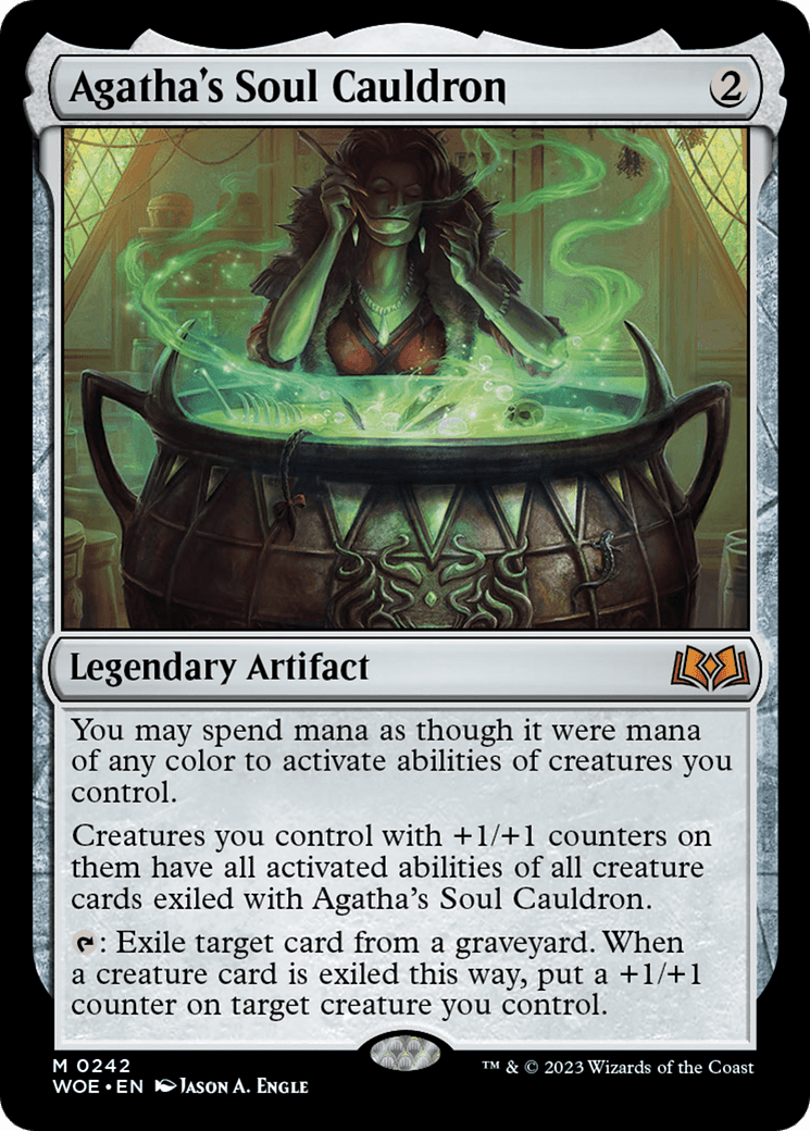 Agatha's Soul Cauldron [Wilds of Eldraine] MTG Single Magic: The Gathering  | Multizone: Comics And Games