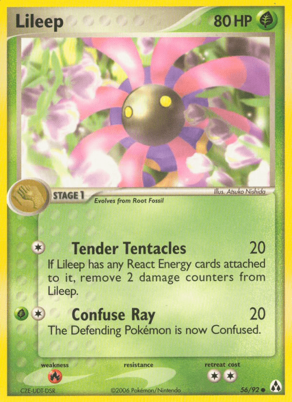 Lileep (56/92) [EX: Legend Maker] Pokemon Single Pokémon  | Multizone: Comics And Games